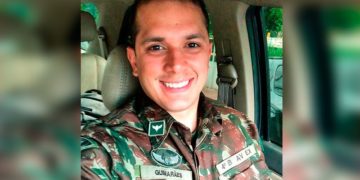 O sargento Lucas Ramon foi morto a tiros. Foto: acervo familiar/divulgação