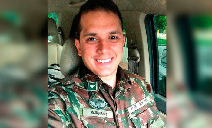 O sargento Lucas Ramon foi morto a tiros. Foto: acervo familiar/divulgação